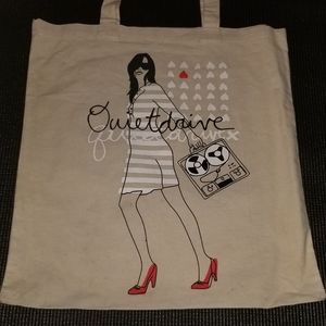 Quietdrive signed tote bag!!